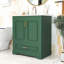 Meuble-lavabo simple autoportant moderne avec lavabo en céramique durable, portes à fermeture en douceur et rangement-1704851113