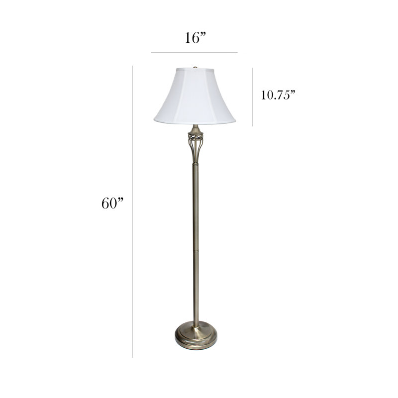 Ensemble lampes de table et sur pied 3 pièces