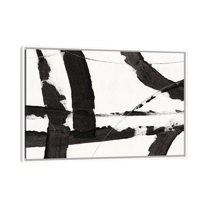 «Obsidian Harmony I» par Timothy O 'Toole, reproduction sur toile tendue sur toile, H 40 po x l 60 po, Impression encadrée