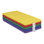 Tapis de lit ECR4Kids SoftZone Rainbow, 2 po, 5 pièces