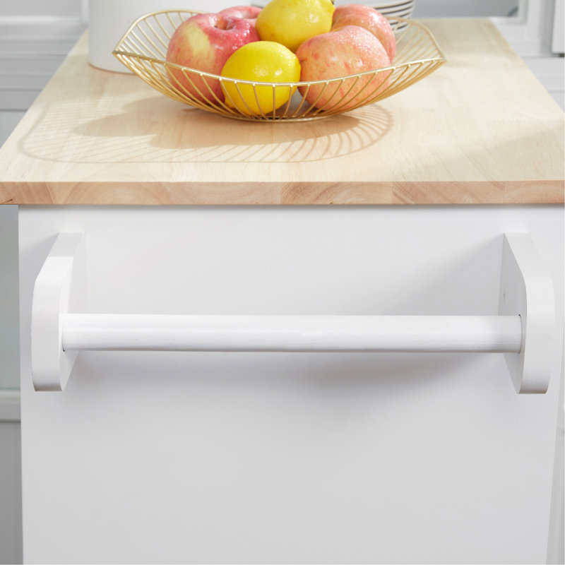 Chariot polyvalent pour îlot de cuisine avec rangement pratique et mobilité