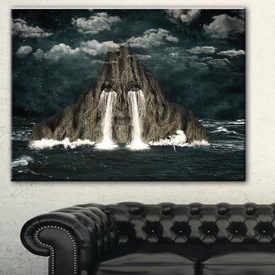 « sea of larmes », impression sur toile tendue