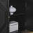 33.6" Retro Wooden Sideboard Buffet Cabinet, Black-1284883911-1284883909