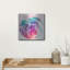 Red Barrel Studio® «Faded Bulldog» par Dawg Painter, art mural en métal-1666011876