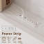 Lit de jour avec couchette, lit de jour simple avec cadre en forme de X et station de charge, blanc / noyer