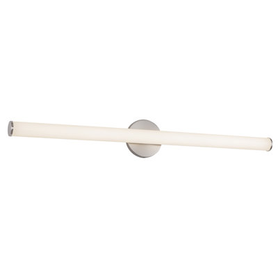 Tectra 36-in Brushed Nickel dimmable LED Wall/Vanity Light