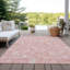 Tapis rectangulaire intérieur / extérieur 1 pi 8 po x 2 pi 6 po avec envers antidérapant Myqueal-1177856552
