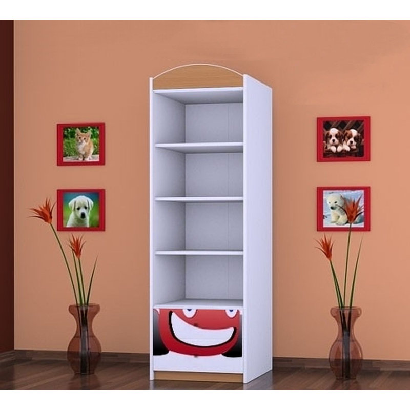 Zev 1 Door Wardrobe, Brown