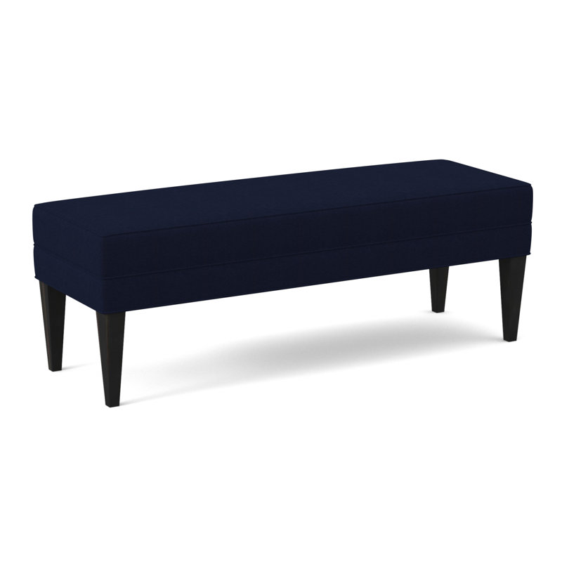 Livery Upholstered Bench, Espresso, Margaret Uniform