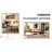 Set Of 2 Coffee Table Nesting Accent Tables