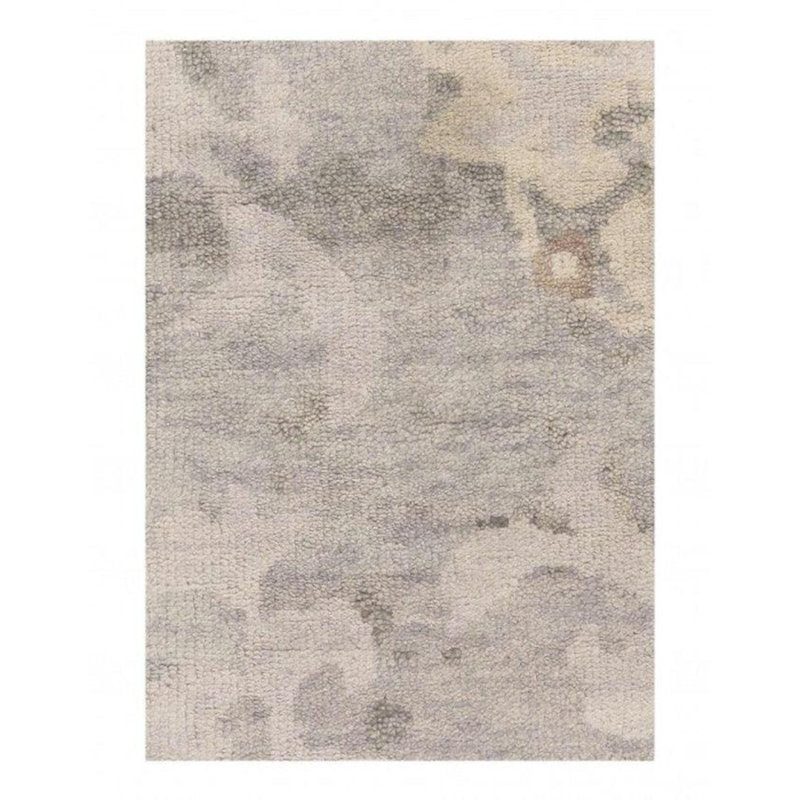 Floral Area Rug in Gray