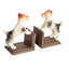 Cast Metal Jack Russell Terrier Bookends