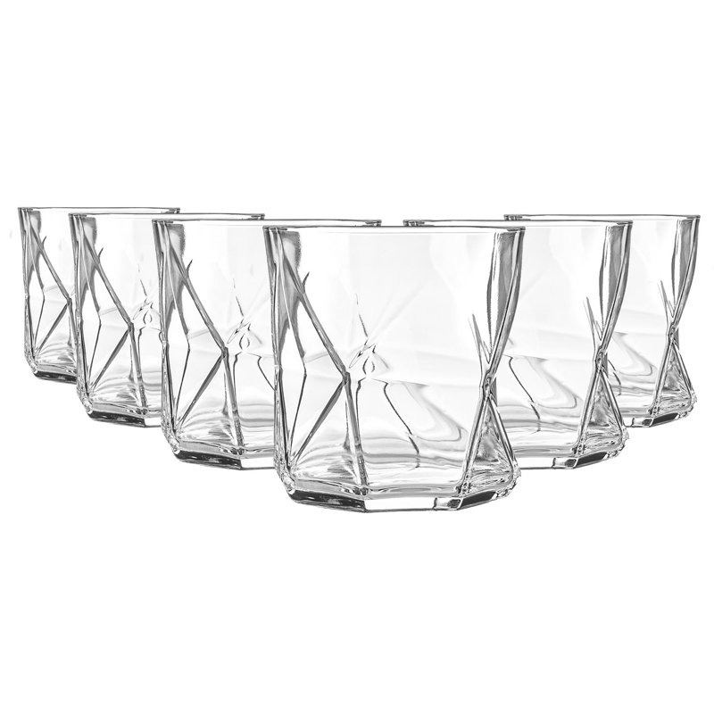 Cassiopea Whisky Glasses, 330ml, Clear, 6