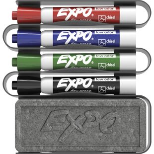 Expo Marker and Eraser Caddy (Set of 4)
