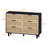 Chaunta 6-Drawers Rattan Storage Cabinet Rattan Drawer with LED Lights and Power Outlet,for Bedroom,Living Room-1143467569-1143467572