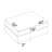Corduroy Upholstered Rectangle Ottoman-1165428454