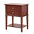 Sleek Nightstand With Storage Shelf