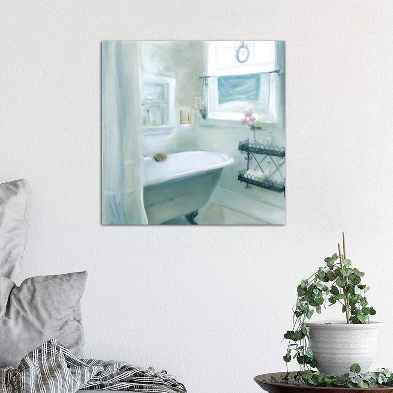 Tranquility by Carol Robinson - Wrapped Canvas Painting, 45.72 cm H x 45.72 cm W x 1.91 cm D