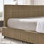 Full Size Upholstered Tufted  Bed Frame, Sofa Bed Frame With Comfortable Backrest And Armrests, Full Size Bed For Bedroom, Living Room,Velvet, BROWN(80.5''*59''*30.5'')