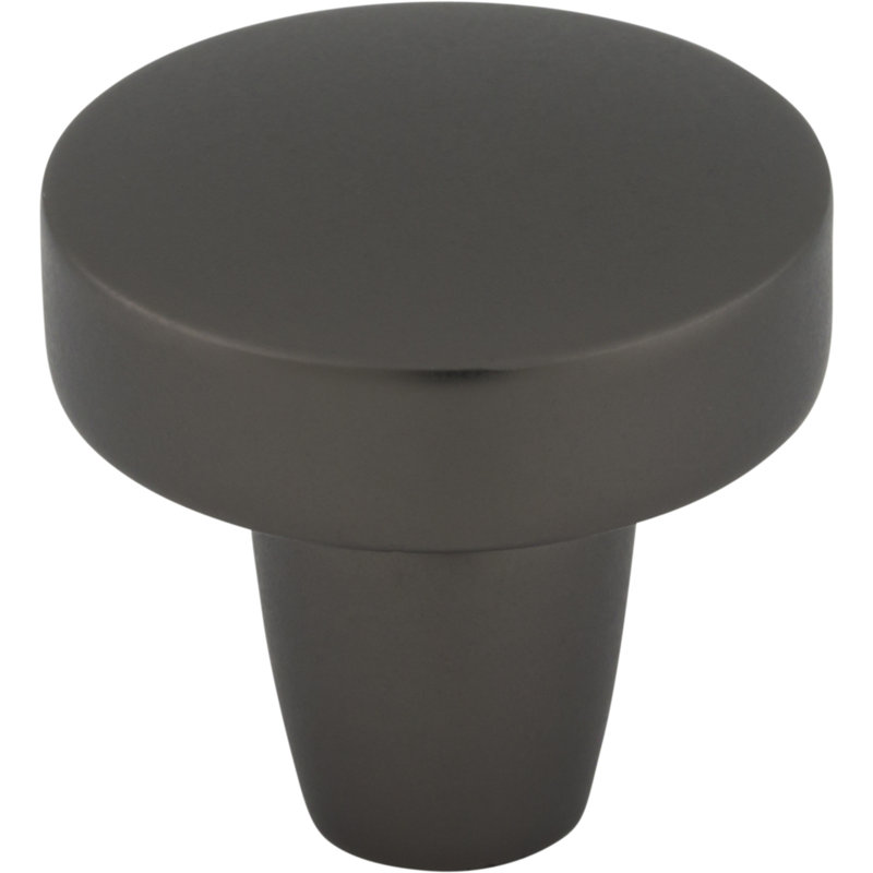 Florham 1 1/4" Diameter Round Knob, Ash Gray