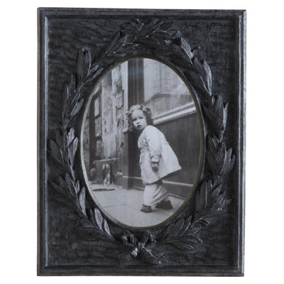 Black Embossed Picture Frame