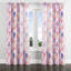 Rideaux en velours Boho - Rideau à œillets orange Baldina - 1 panneau-2030604647-2030604646