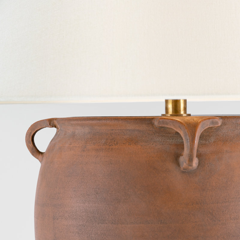 Fasano Table Lamp, Natural Terracotta