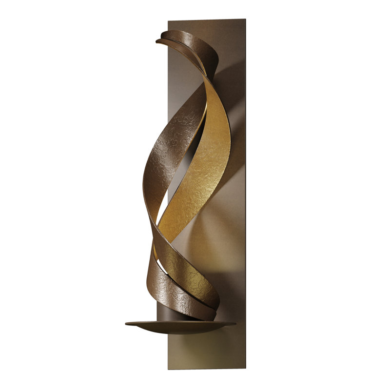 Folio 1 - Light Flush Mounted Sconce, Bronze