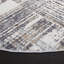 Cathlino Abstract Ivory/Grey Area Rug-1839183961