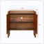 Buffet, armoire de rangement avec rangement, armoire de rangement rustique pour entrée, couloir, salon, cuisine, salle à manger
