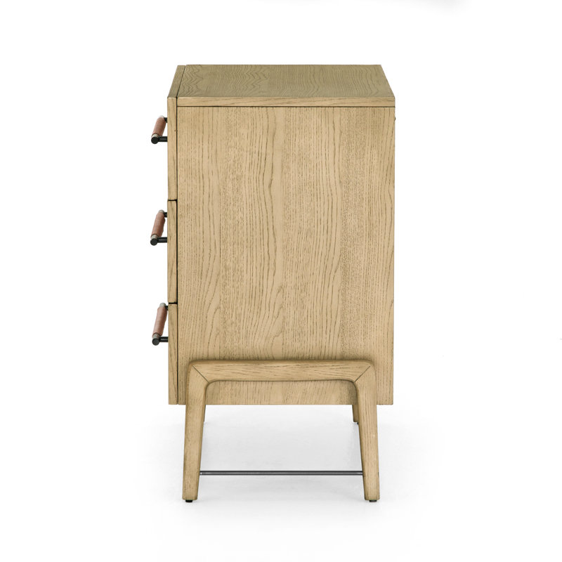 Rosedale 3 Drawer Dresser-Yucca Oak Veneer, Yucca Oak Veneer