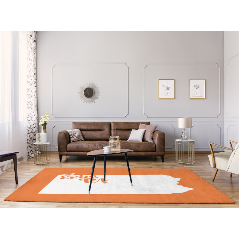 Tapis en poly-chenille erie pennsylvanie, Rectangle 8 pi x 10 pi