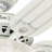 52" Beachcomber 5 - Blade Outdoor Standard Ceiling Fan with Pull Chain and Light Kit Included