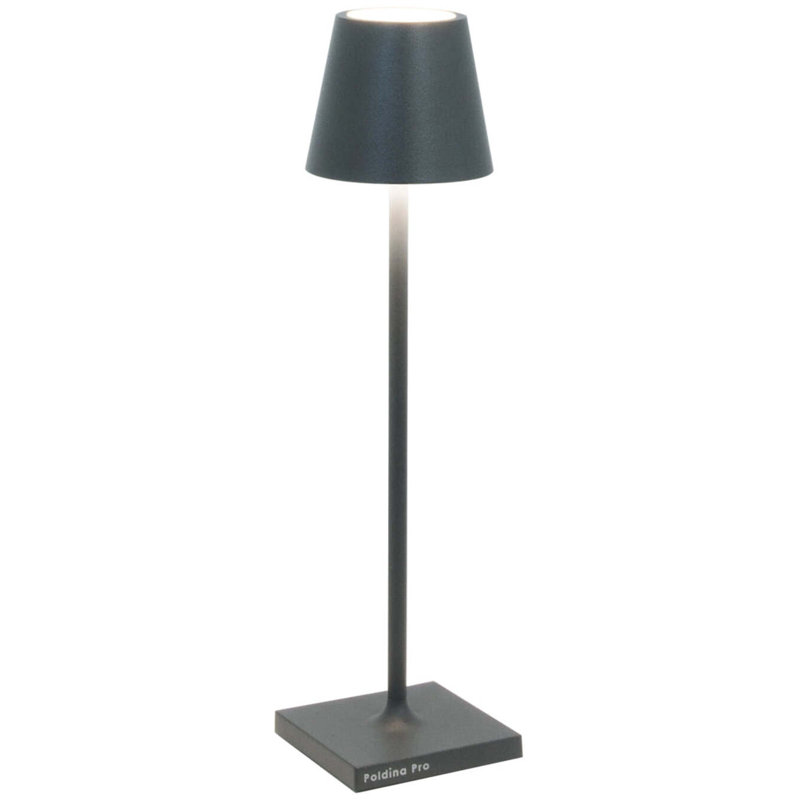 Poldina Pro Micro Table Lamp, Dark Gray