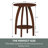 Cabool Round End Table with Shelf-1960971754