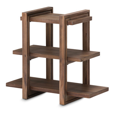 Hudson Ferry Wood Accent Table - Dirftwood