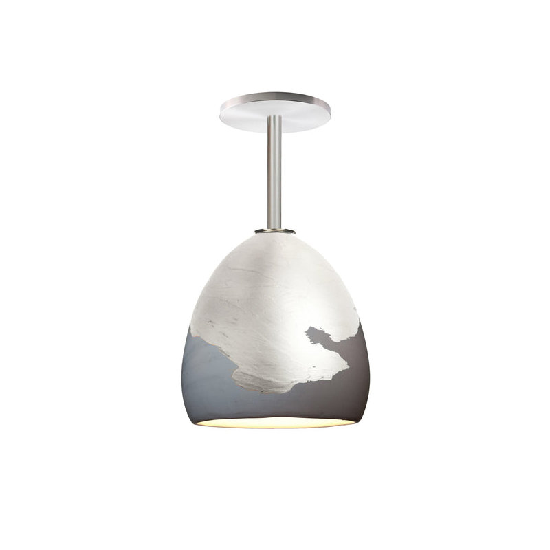 Architect 1 - Light Pendant, Gray & Nickel Ombre, Not UL Listed for Dry Locations, No Bulb Included