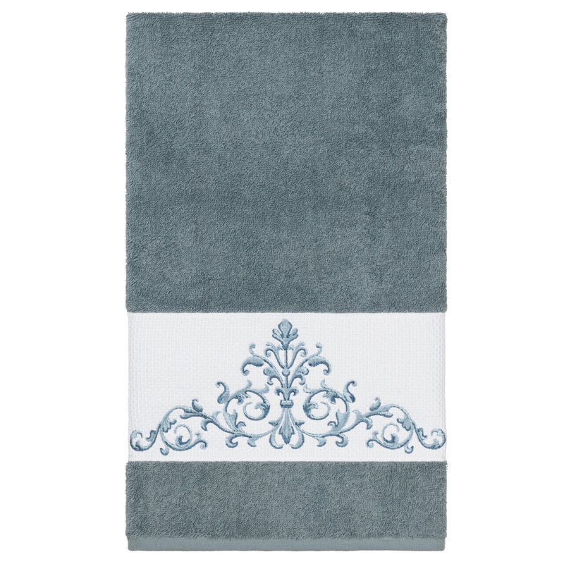 Scarlet Turkish Cotton Midweight Bath Towel, Teal