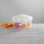 Contenant de boîte de rangement empilable en plastique Sterilite-544570439-544570435-544570432