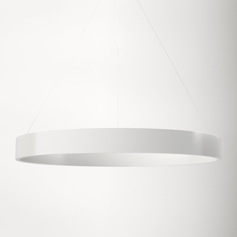 Romain Single Light Acrylic Dimmable LED Pendant