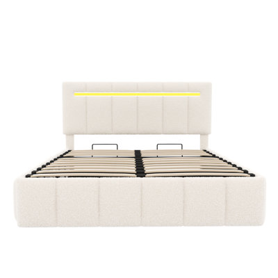 Upholstered Ottoman Storage Bed