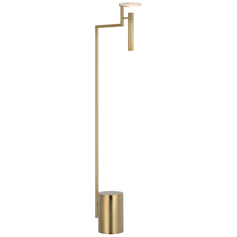 Melange LED Traditional Floor Lamp by Kelly Wearstler, Antique/Burnished Brass