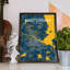 Amsterdam City Map - No Frame Print-2076602319