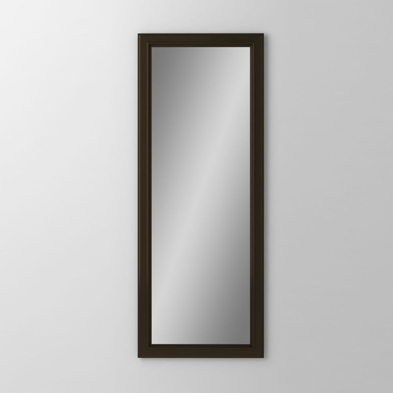 Miroir de salle de bain Main Line, Nickel brossé, H 40 po x l 16 po x P 1,63 po