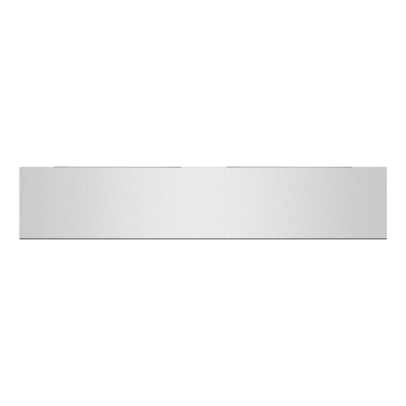 Decorative Plate for 36Inch Inclined Vent Series - 6', Stainless Steel, Stainless Steel, 6" H x 36" W x 1" D