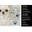 Serviette de cuisine en verre crème Chihuahua-1209194031