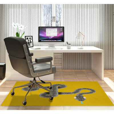 Tapis de chaise rectangulaire Vanjo