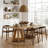 Square Wood Dining Table-325645933