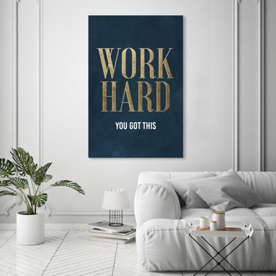 " Work Hard "