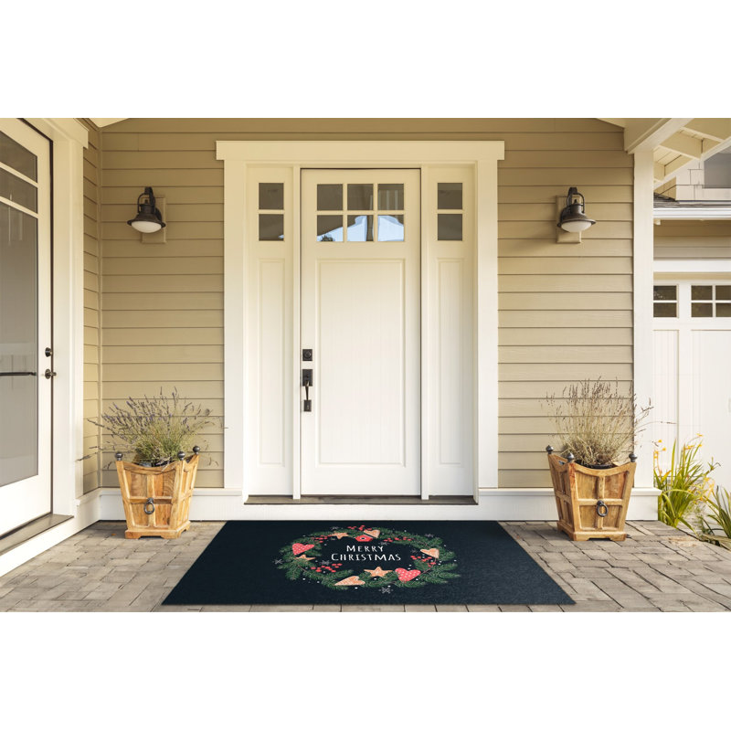 Non-Slip Christmas Outdoor Doormat